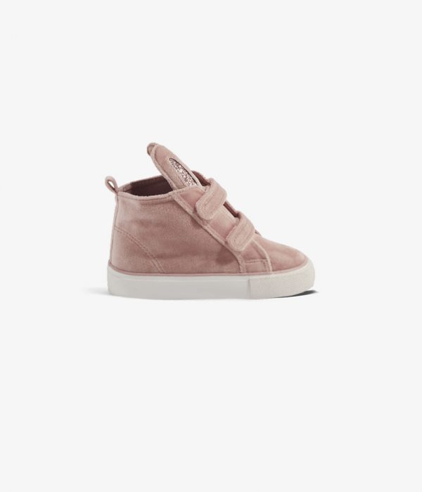 Velvet High-top Sneaker