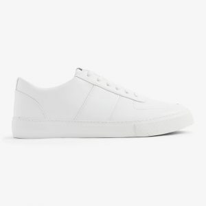 Basic white sneakers