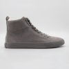 Suede Lace-up High-top Casual Sneaker for Men
