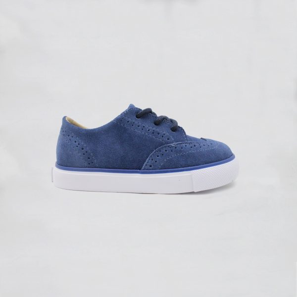 Suede Lace-up Oxford Sneakers for Kids