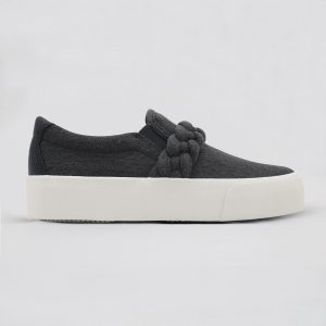 Burke braided leather slip-on sneakers for Women