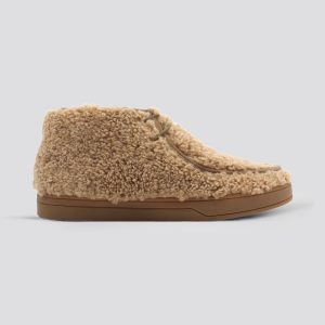 Ankle-high shearling boots for Men