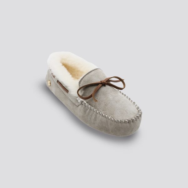 Moccasins Suede Shearling Lined Slipper for Kid