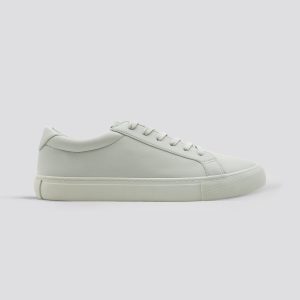 Faux Leather Sneakers for Men