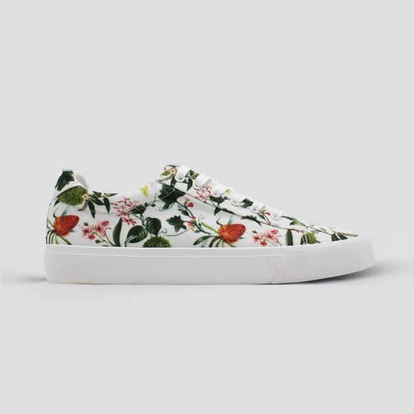 Printed Canvas Sneakers for Men