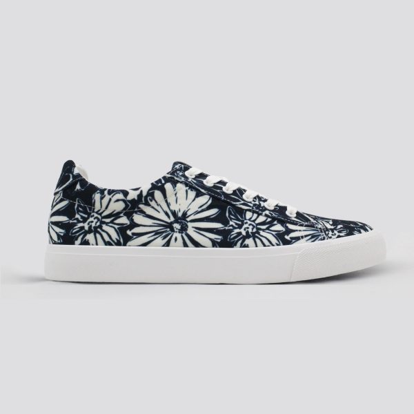 Printed Canvas Sneakers for Men