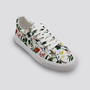 Printed Canvas Sneakers for Men