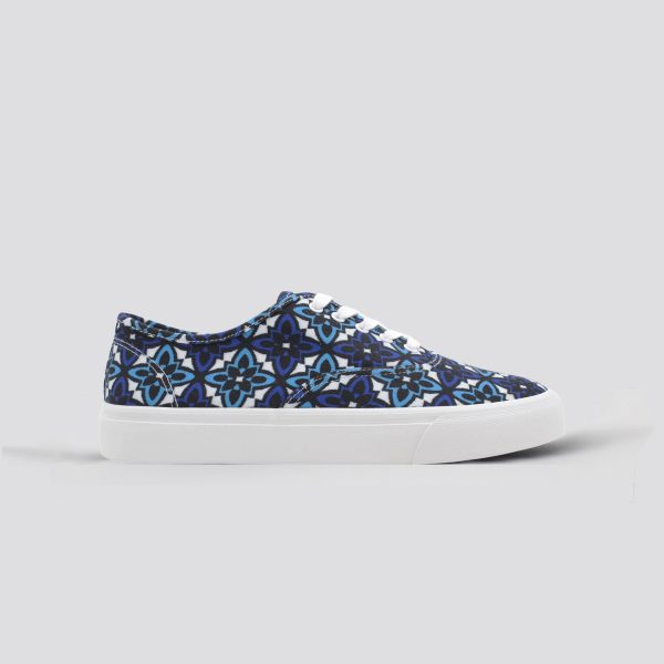 Printed Canvas Sneakers for Men