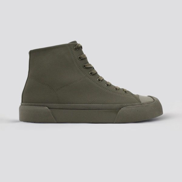 Rubberized High top Sneaker for Men