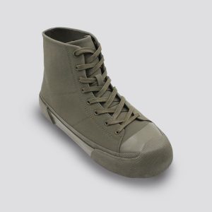 Rubberized High top Sneaker for Men