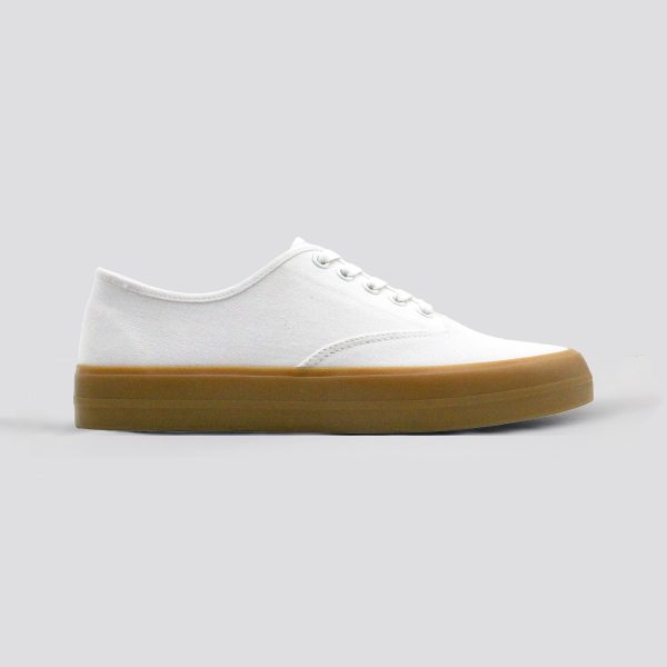 Cotton Canvas Low top Deck Sneaker