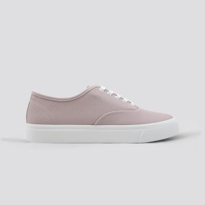 Cotton Canvas Low top Deck Sneaker