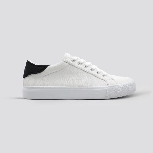 Faux Leather Sneakers for Women
