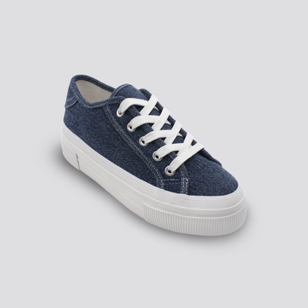 Dark Denim Casual Sneaker for Women