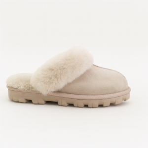 Suede Fur Slipper for Women