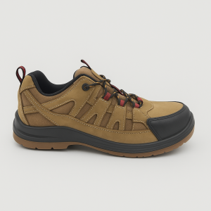Steel-toe waterproof slip-resistant safety-shoes
