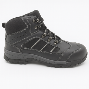 Mid-cut steel-toe waterproof slip-resistant safety-shoes