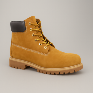 Mid-cut steel-toe waterproof slip-resistant safety-shoes