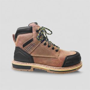 Steel-toe waterproof slip-resistant safety-shoes